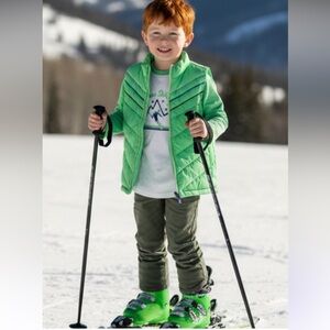 NWT- Janie and Jack Ski Bundle Shirt, Vest & Sock Set